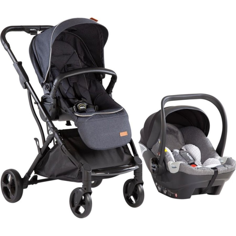 Kraft Lima Wb Travel Sistem Bebek Arabası, Koyu Gri
