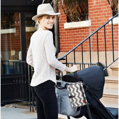 Skip Hop Pronto Orjinal Alt Açma Çantası, Zigzag