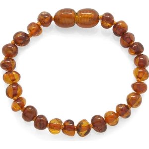 BabyJem Kehribar Bebek Bilekliği, Koyu Bal