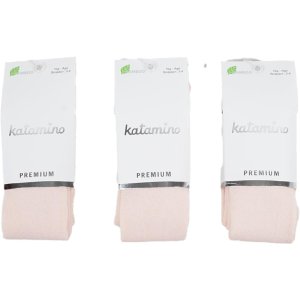 Katamino Liva Kız Bambu Külotlu Çorap, Pudra