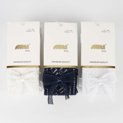 Artı İrina Aksesuarlı File Külotlu Çorap, Asorti