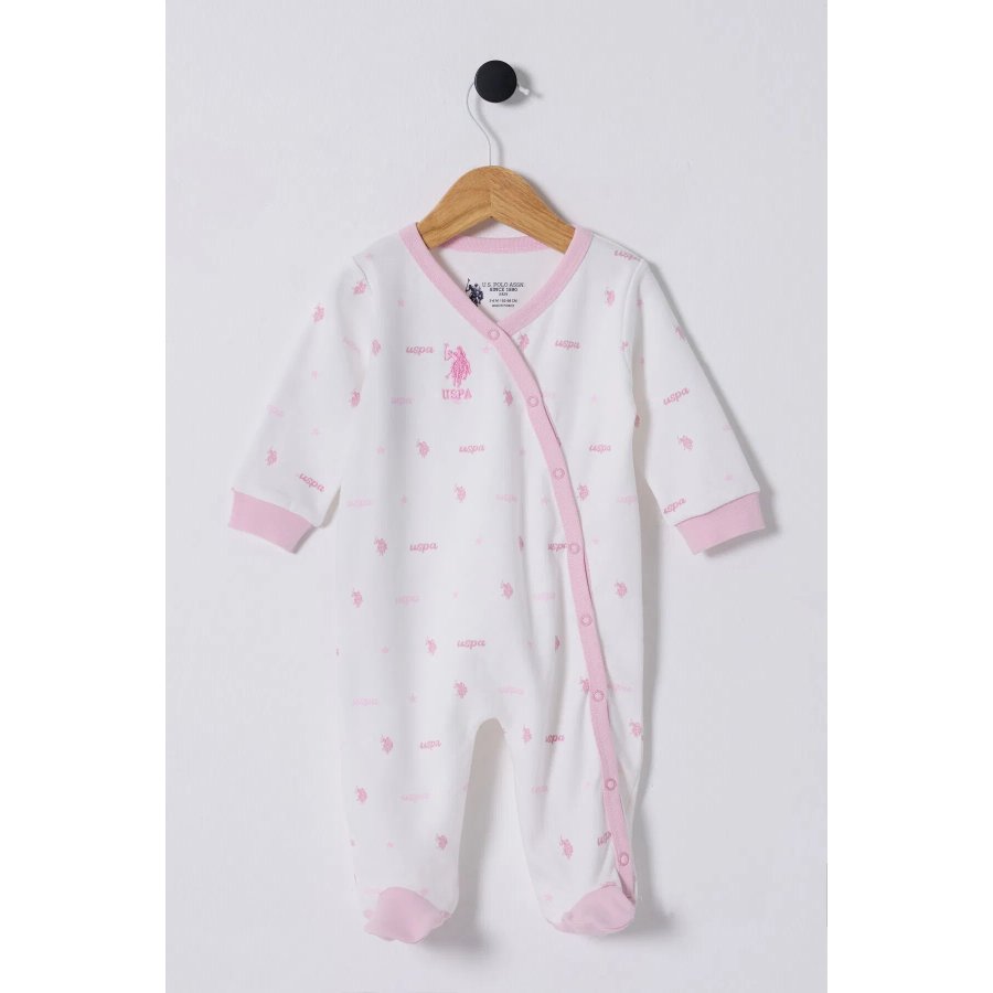 U.S Polo Bebek Tulum USB2360 Beyaz