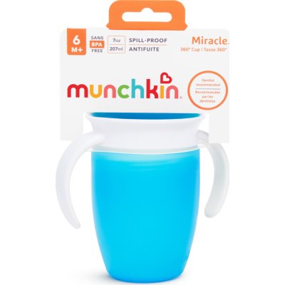 Munchkin Mucize 360° Alıştırma Bardağı 6 Ay+ 207 ml Mavi