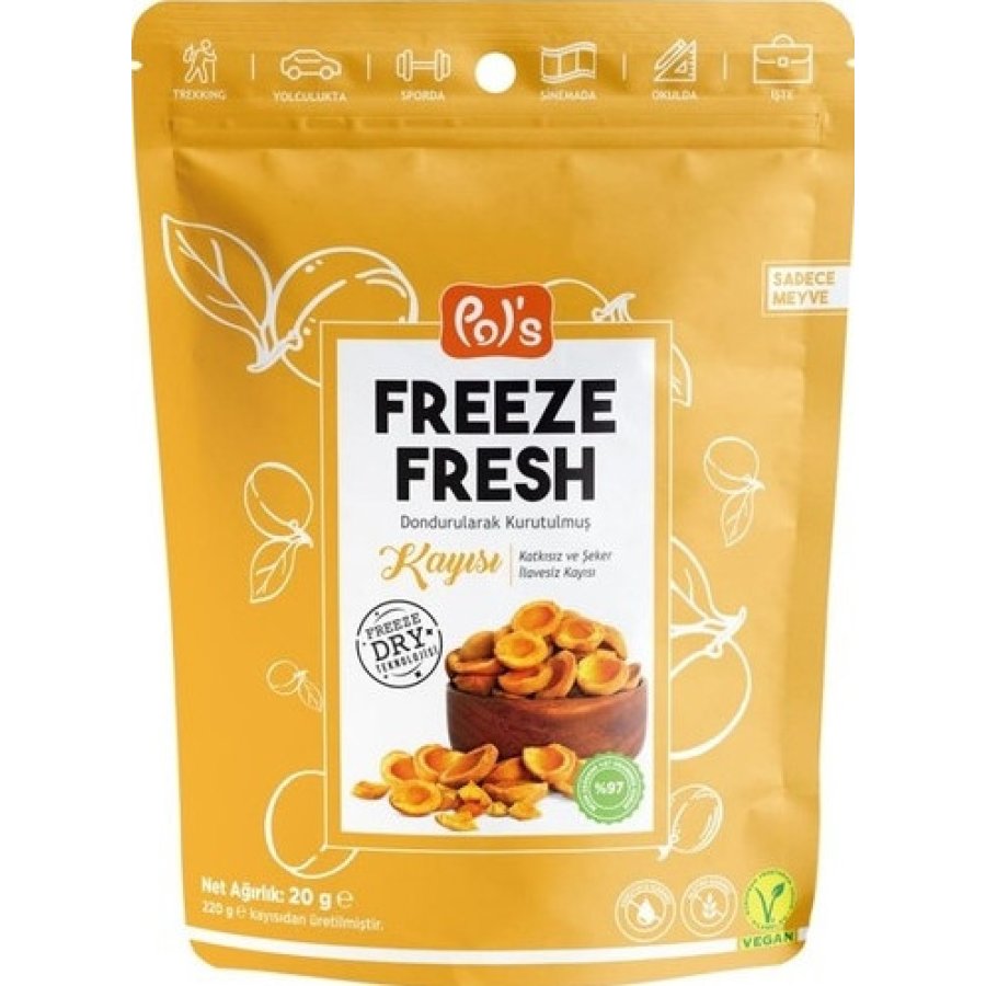 Pol's Freeze Fresh Dried, Kayısı