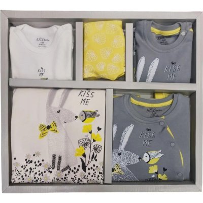 Aziz Bebe 10 Parça Hastane Çıkışı, Sarı