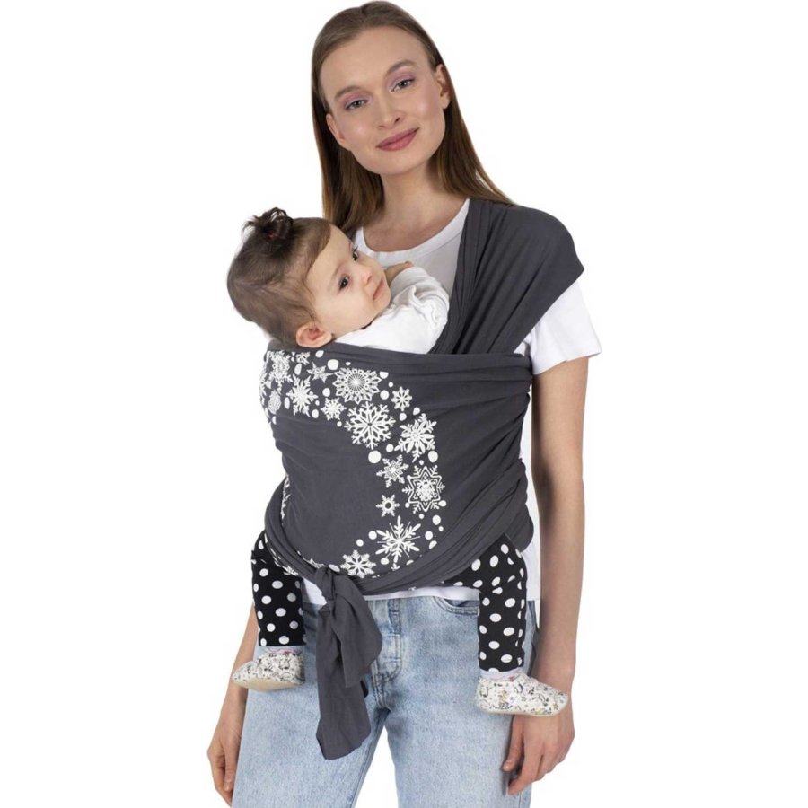 Sevi Bebe Bebek Taşıma Şalı, Gri