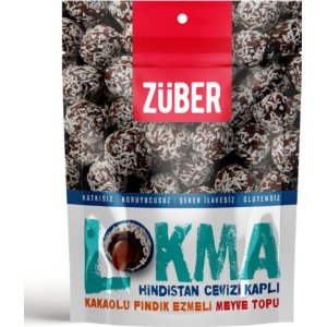 Züber Lokma Meyve Topu 96 Gr Hindistan Cevizli