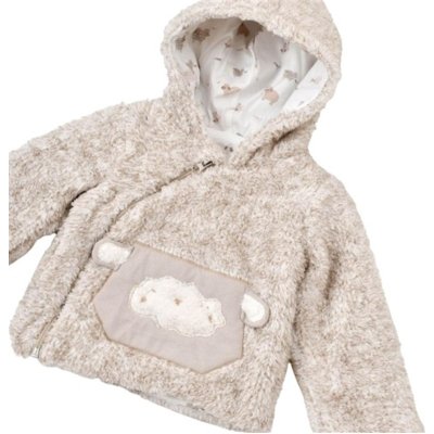 Bibaby Biorganic Curly Sheep Welsoft Hırka, Bej