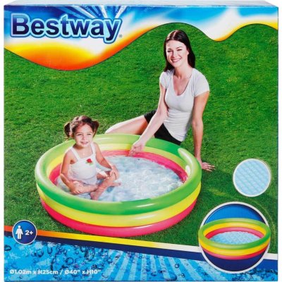 Bestway 3 Bölmeli Çocuk Havuzu, 102x25 cm