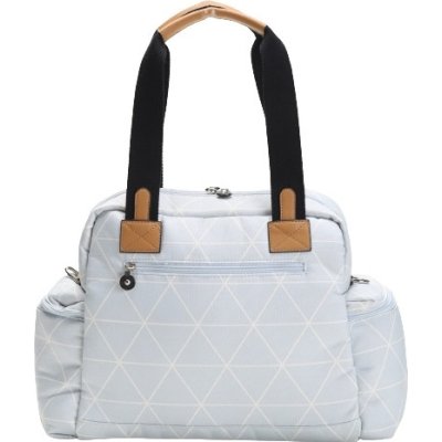 M&Y Prisma Digital Anne Bebek Bakım Çantası, Gri, Mavi