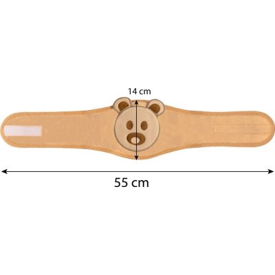 Sevi Bebe Gaz Giderici Kiraz Çekirdekli Bel Bandı, Ekru