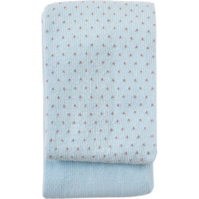 Bibaby Biorganic Klasik Puanlı Külotlu Çorap, Mavi