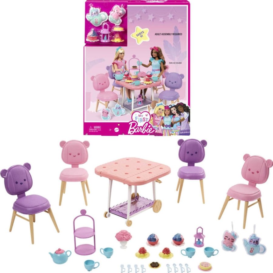 Barbie İlk Bebeğim Çay Partisi Oyun Seti