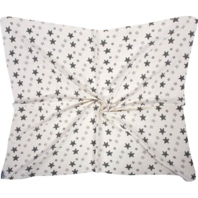 Sevi Bebe Organik Müslin Bebek Battaniye, 100x100, Gri, Yıldız