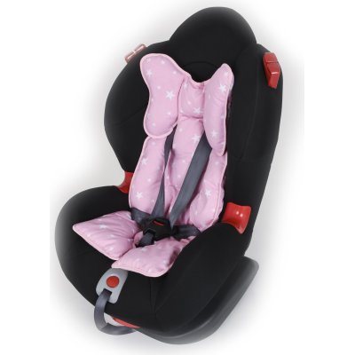 Sevi Bebe Puset ve Oto Koltuğu Minderi, Pembe, Yıldız