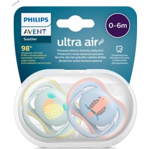 Philips Avent Ultra Air Emzik, 0-6 Ay, Erkek, 2'li