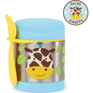 Skip Hop Zoo Paslanmaz Çelik Termos, 325 ml, Zürafa