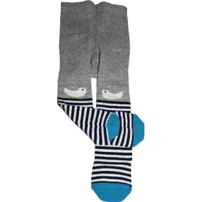 Bibaby Desenli Külotlu Çorap, Gri, Kuş