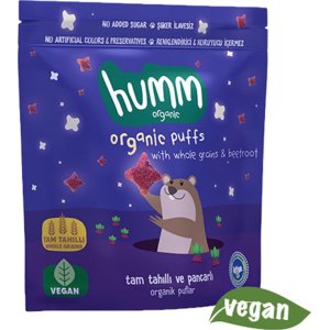 Humm Organik Pancarlı ve Tam Tahıllı Puflar, 30 g