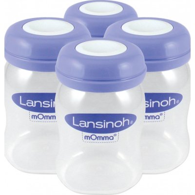 Lansinoh Anne Sütü Saklama Şişesi, 4'lü