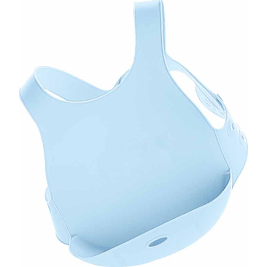 OiOi Silikon Mama Önlüğü Mineral Blue