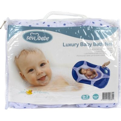 Sevi Bebe Lüks Bebek Banyo Filesi, Lacivert Puan