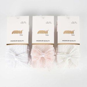 Artı İrina Aksesuarlı File Külotlu Çorap, Asorti