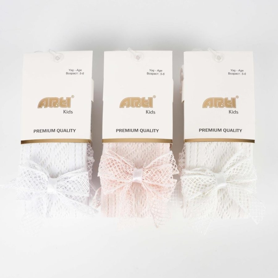 Artı İrina Aksesuarlı File Külotlu Çorap, Asorti