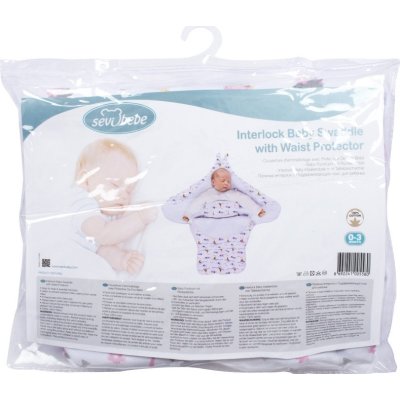 Sevi Bebe İnterlok Bel Koruyuculu Kundak, Kuzu