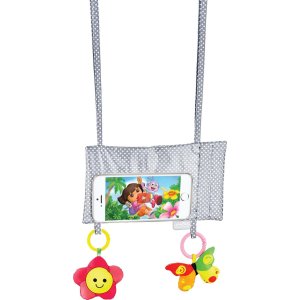 BabyJem Araç İçi Telefon Askılığı, Gri, Puan