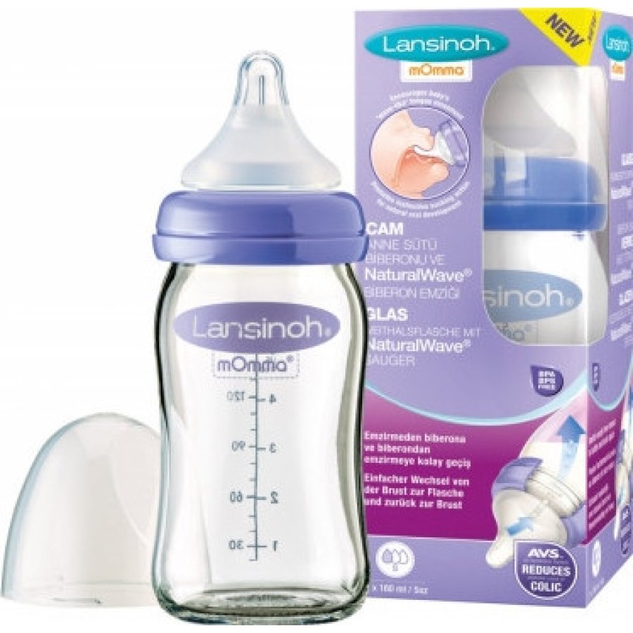 Lansinoh Cam Biberon, 160 ml