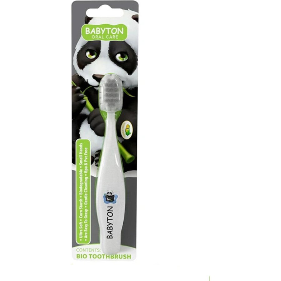 Babyton Bio Ultra Yumuşak Çocuk Diş Fırçası Panda