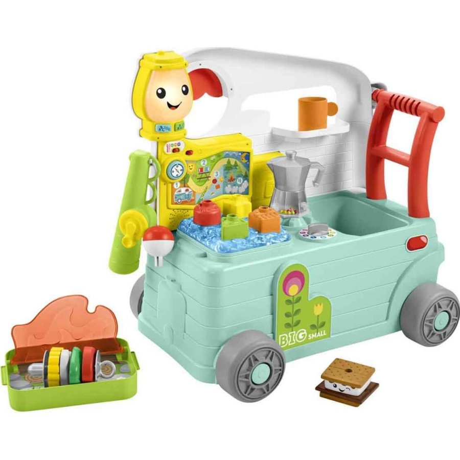 Fisher Price Eğlen ve Öğren 3'ü 1 Arada Karavan, Türkçe-İngilizce