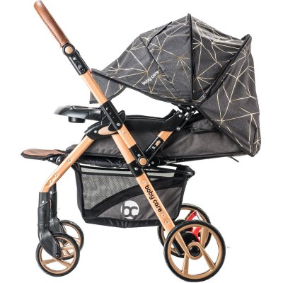 Baby Care 500 Combo Maxi Pro Çift Yönlü Puset, Gold Siyah