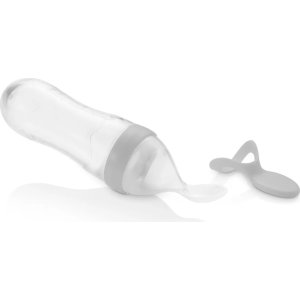 BabyJem Sıkmalı Kaşık, Gri