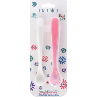 Mamajoo Beslenme Kaşığı & Saklama Kutusu, 2'li