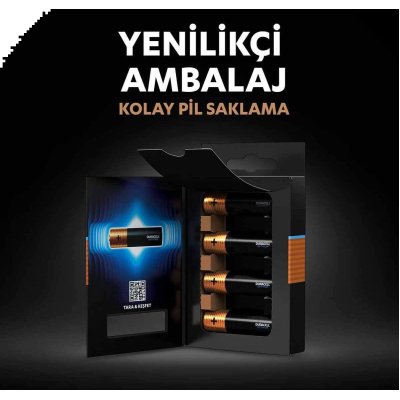Duracell Optimum Kalem Pil, AA, 4'lü