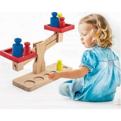 Play Wood Ahşap Kutulu Terazi