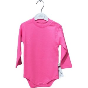 Albimini Minidamla Uzun Kol Bebek Badi, Fuşya