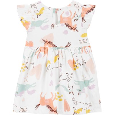 Carter's Kız Bebek 2'li Tulum Set, Karışık Renkli