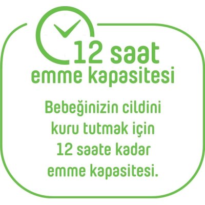 Sleepy Pure Baby Organik Külot Bez, 4 Beden, 48 Adet