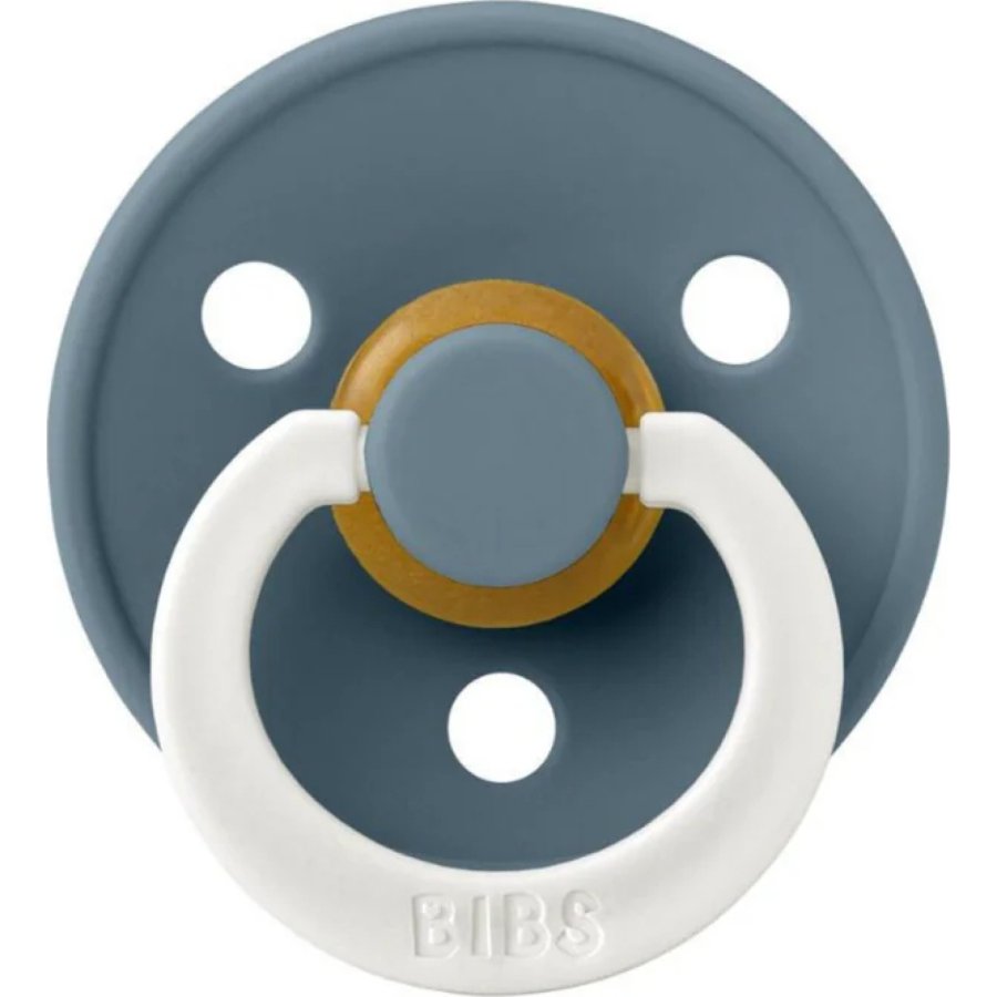 Bibs Colour Kauçuk Emzik 6-18 Ay Petrol Glow