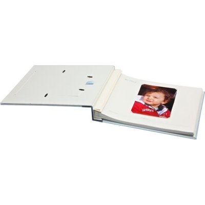 Baby Memory Prints Deri Hatıra Albümü, Mavi