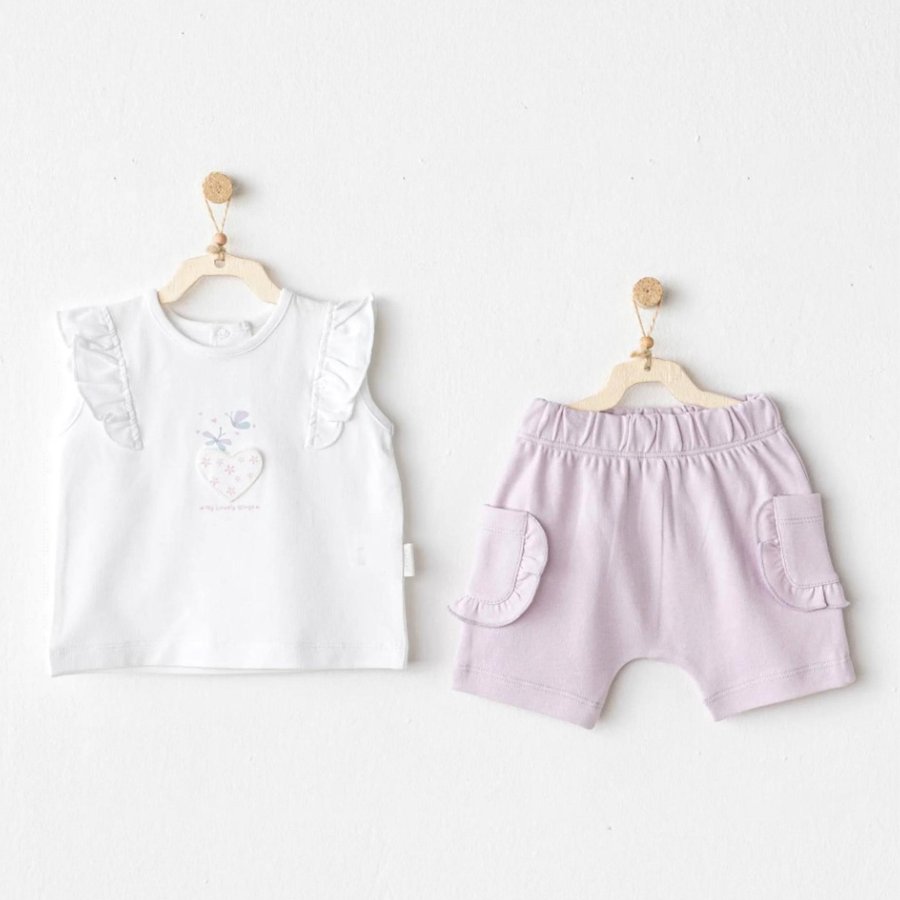 Andywawa AC25581 Magical Butterfly 2'Li Takım Lila