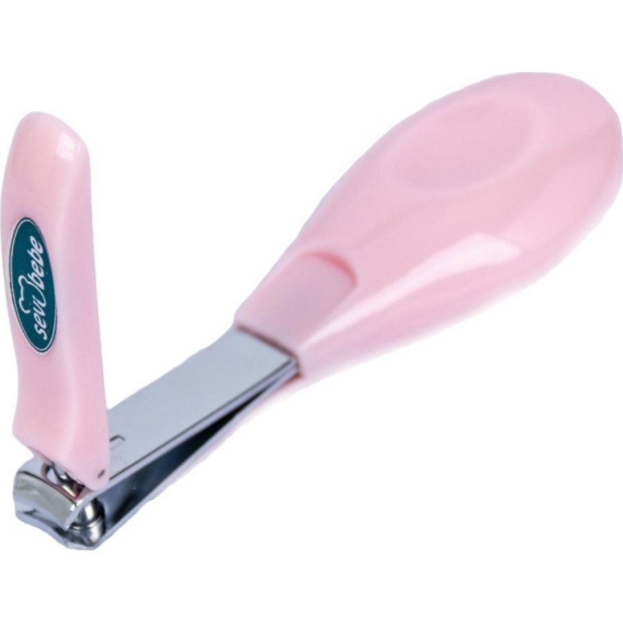 Sevi Bebe Kavramalı Tırnak Makası, Pembe