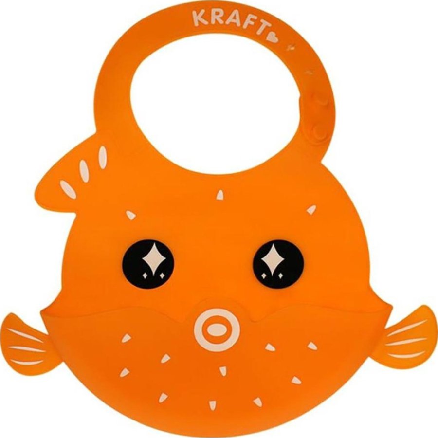 Kraft Lüks Silikon Önlük, Turuncu