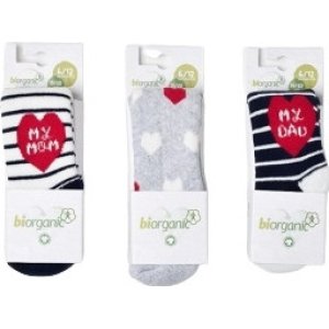 Bibaby Biorganic Mom And Dad Havlu Külotlu Çorap, Lacivert