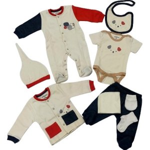 Aziz Bebe 10 Parça Hastane Çıkışı, Bej