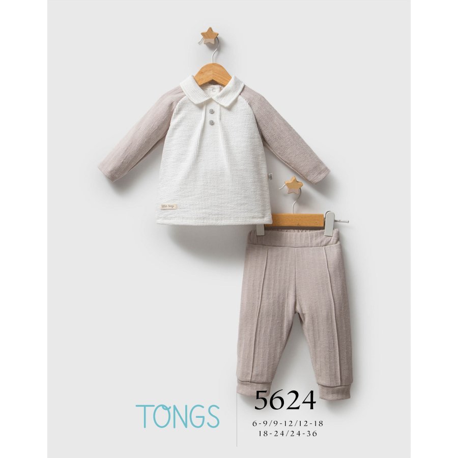 Tongs Baby Streamlined 2'li Takım 5624 Gri