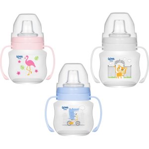 Wee Baby Akıtmaz Kulplu PP Antikolik Bardak, 125 ml